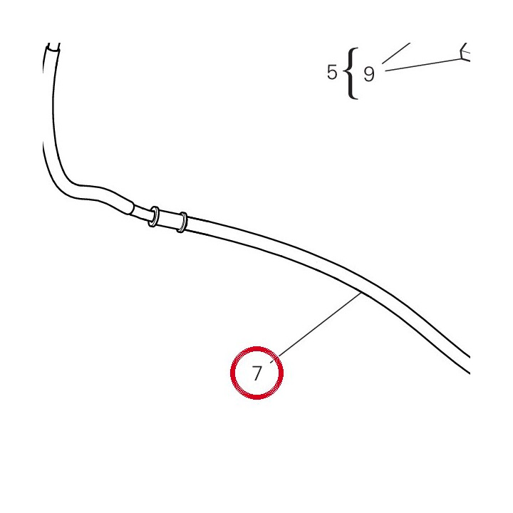 Tube commande embrayage — réf. 63211131A | Ducati Store