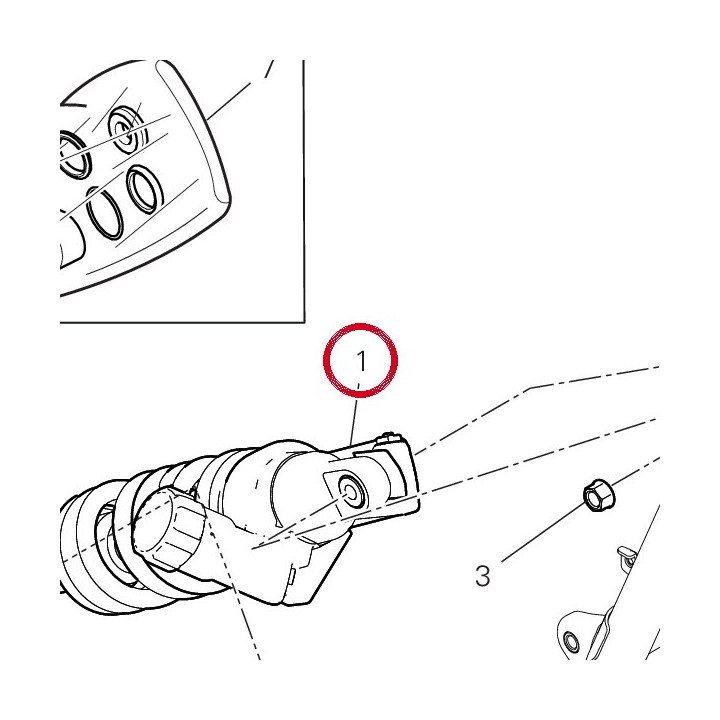 Amortisseur arrière — réf. 36522241C | Ducati Store