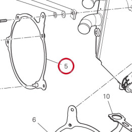 Bride gauche — réf. 8301C031AA | Ducati Store