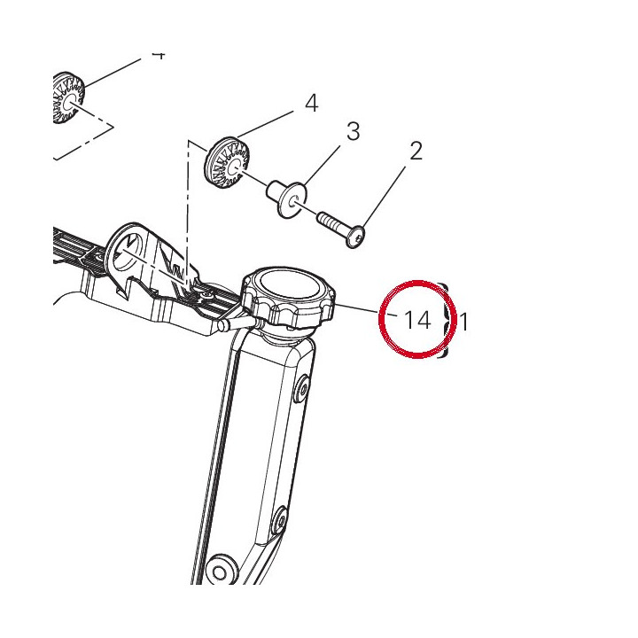 Bouchon radiateur 87220411A — réf. 87220411A | Ducati Store