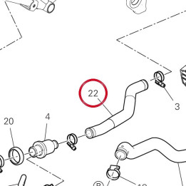 Manchon Thermostat/T╥te — réf. 80018401A | Ducati Store