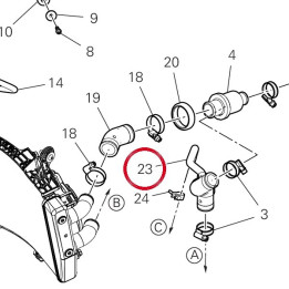 Manchon Thermostat/Tete — réf. 80018411B | Ducati Store