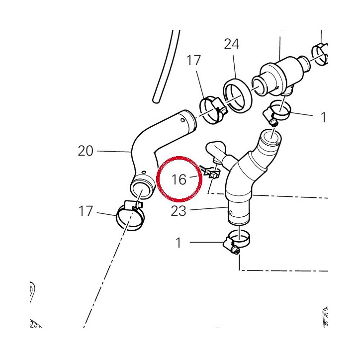 Collier 74142501A — réf. 74142501A | Ducati Store