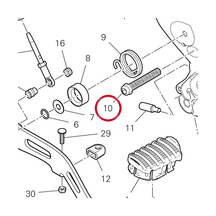 Vis 77157628C — réf. 77157628C | Ducati Store
