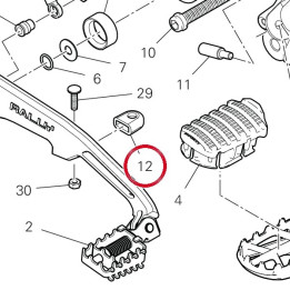 Tampon 86613471A — réf. 86613471A | Ducati Store