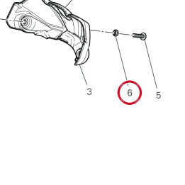Entretoise bridee 71611521A — réf. 71611521A | Ducati Store