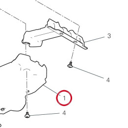Garde-Boue ar. inférieur — réf. 56511421A | Ducati Store