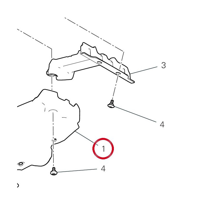 Garde-Boue ar. inférieur — réf. 56511421A | Ducati Store