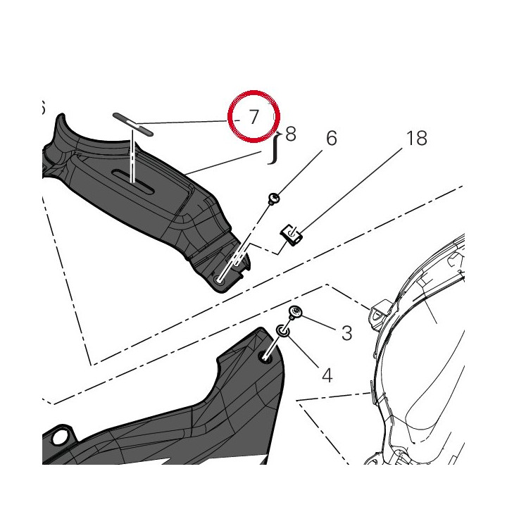 Decalcomanie drapeau ita — réf. 4381G371A | Ducati Store