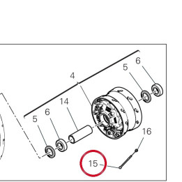 Rayon roue 49610141B — réf. 49610141B | Ducati Store