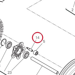 Pivot 82114741AA — réf. 82114741AA | Ducati Store