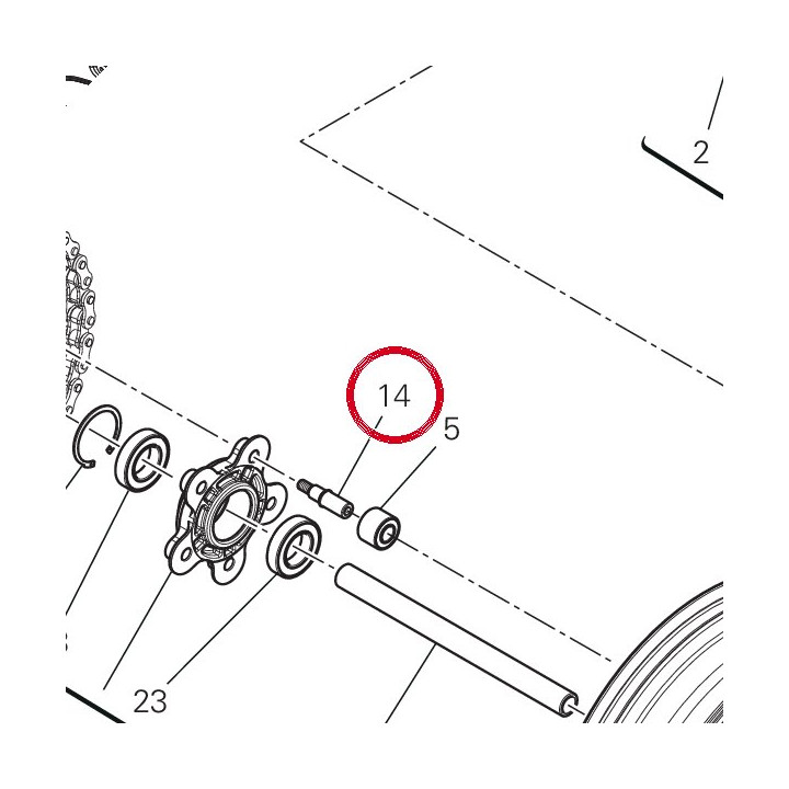 Pivot 82114741AA — réf. 82114741AA | Ducati Store