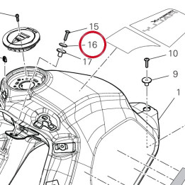 Rondelle 85215181A — réf. 85215181A | Ducati Store