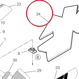 Calotte insonorisante — réf. 48613091A | Ducati Store
