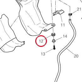 Caoutchouc 76412101B — réf. 76412101B | Ducati Store