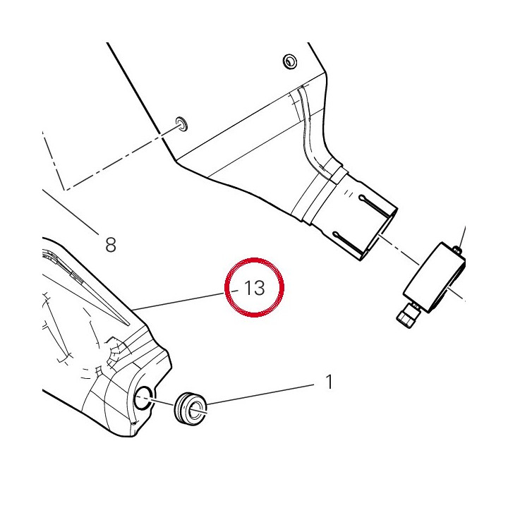Pare-Chaleur devant — réf. 4601L821A | Ducati Store