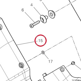 Pare-Chaleur arrière — réf. 4601L871A | Ducati Store