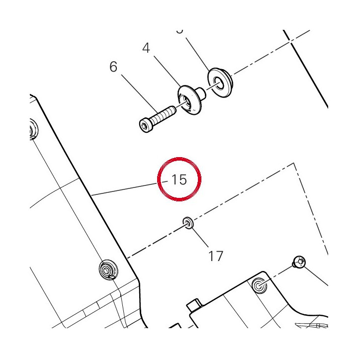 Pare-Chaleur arrière — réf. 4601L871A | Ducati Store