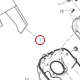 Calotte insonorisante — réf. 48613051A | Ducati Store