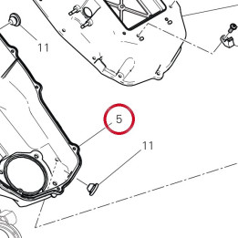 Lower airbox 44219665A — réf. 44219665A | Ducati Store