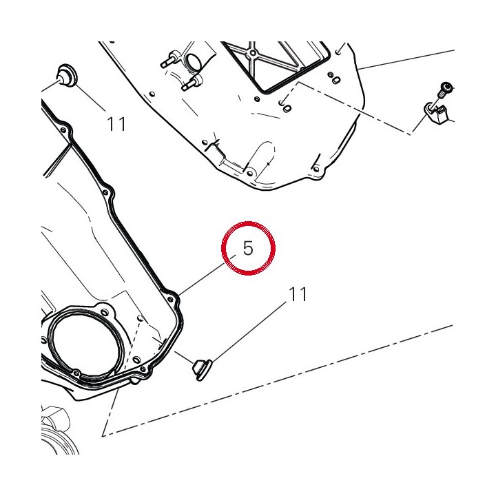 Lower airbox 44219665A — réf. 44219665A | Ducati Store