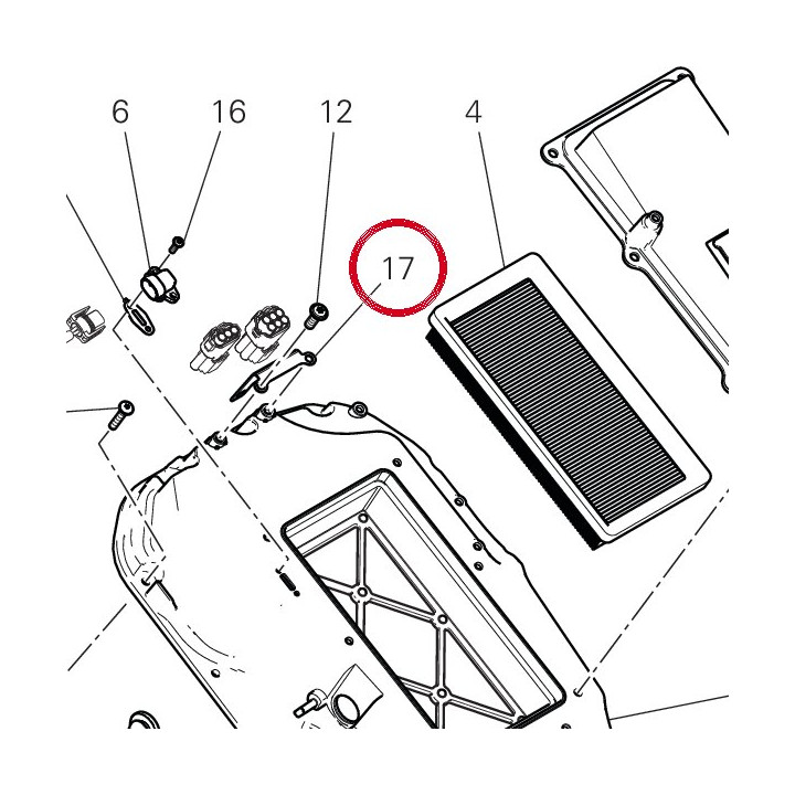 Equerre 8301I891AA — réf. 8301I891AA | Ducati Store