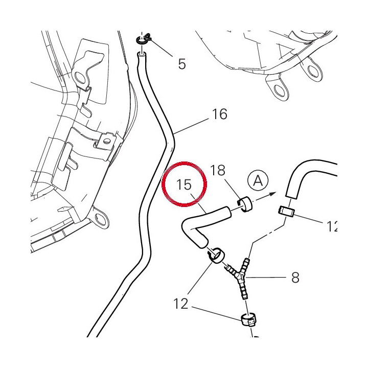 Tube D'Event canister — réf. 93512161A | Ducati Store