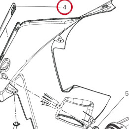 Rubber pad plexi fix — réf. 76417671A | Ducati Store