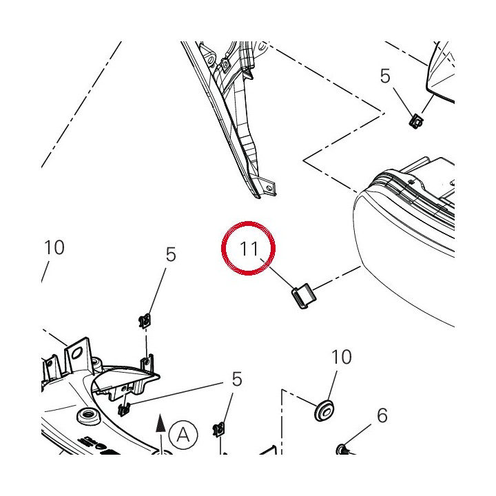 Caoutchouc 76417691A — réf. 76417691A | Ducati Store