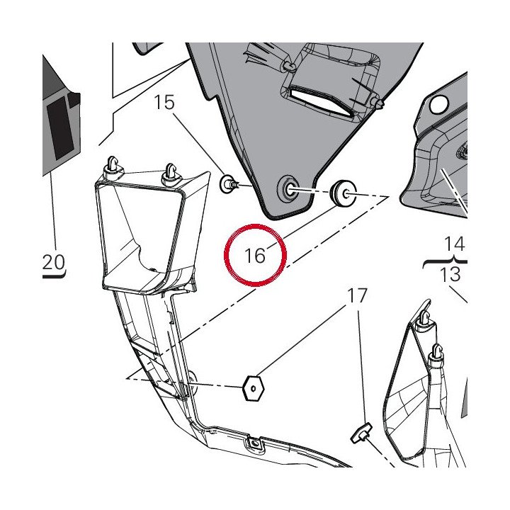 Antivibration 76410481A — réf. 76410481A | Ducati Store