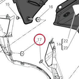 Entretoise 71011301A — réf. 71011301A | Ducati Store
