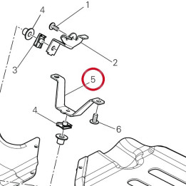 Bracket 8301B901AA — réf. 8301B901AA | Ducati Store