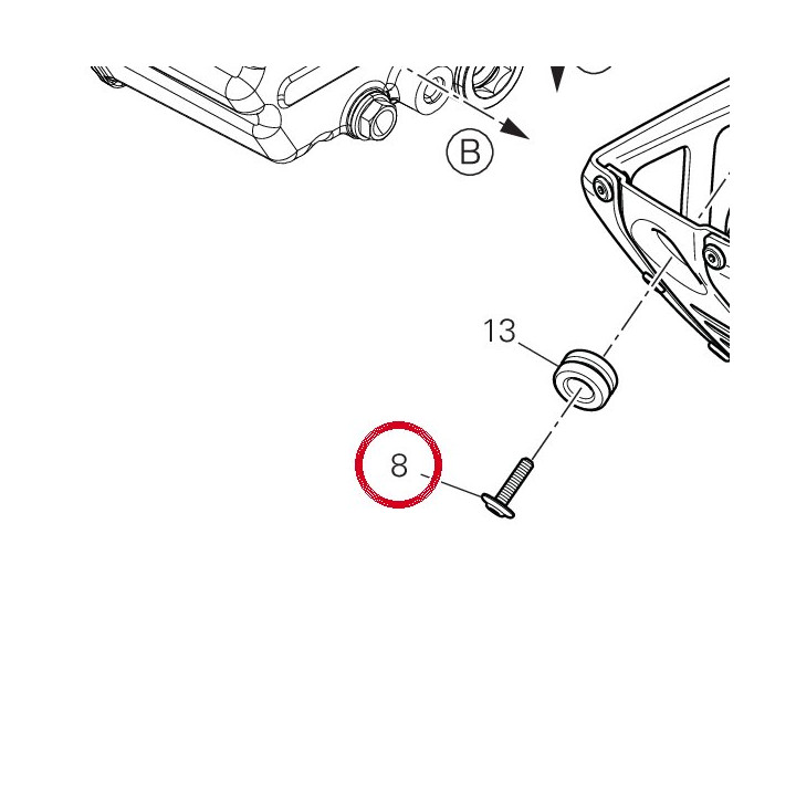 Vis 77211281AB — réf. 77211281AB | Ducati Store