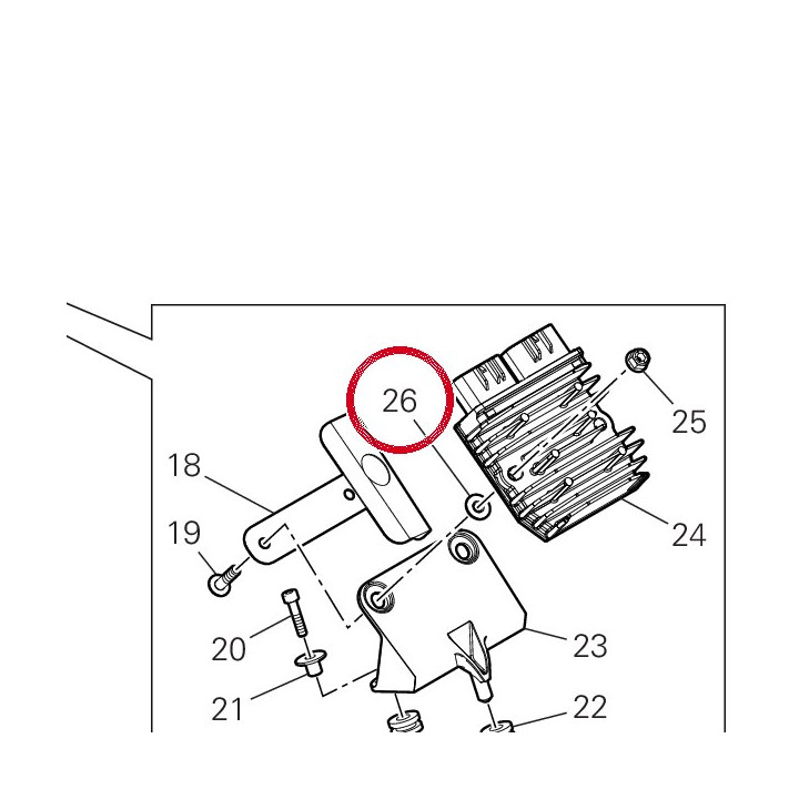 Entretoise 71611181AA — réf. 71611181AA | Ducati Store