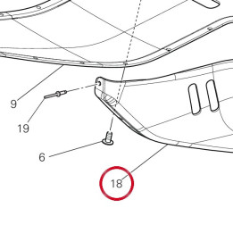Protection 4601L951BA — réf. 4602L951AA | Ducati Store