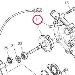 Goujon de référence — réf. 71110922A | Ducati Store