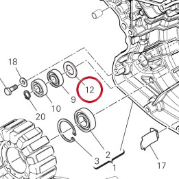 Entretoise 71311281B — réf. 71311281B | Ducati Store