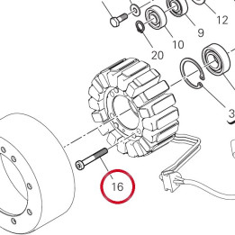 Vis 77150698BC — réf. 77150698BC | Ducati Store