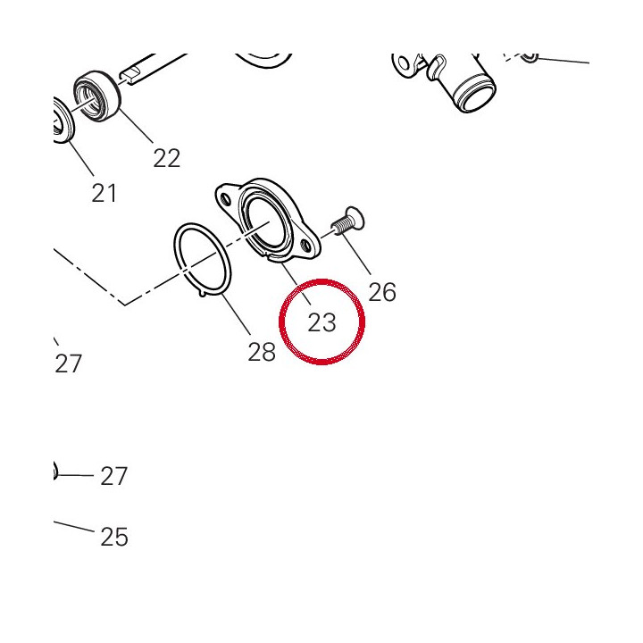 Couvercle 24713571AO — réf. 24713571AO | Ducati Store