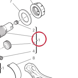 Arbre moteur comp. — réf. 14622162CB | Ducati Store