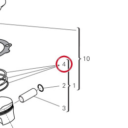 Jeu segments 12120822A — réf. 12120822A | Ducati Store