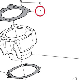 Joint coulasse 78611622B — réf. 78611622B | Ducati Store