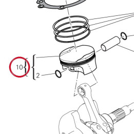 Groupe cylindre — réf. 120P3092AA | Ducati Store