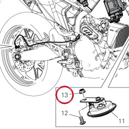 Écrou M8 74940081A — réf. 74940081A | Ducati Store