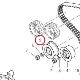 Tendeur courroie — réf. 45120321B | Ducati Store