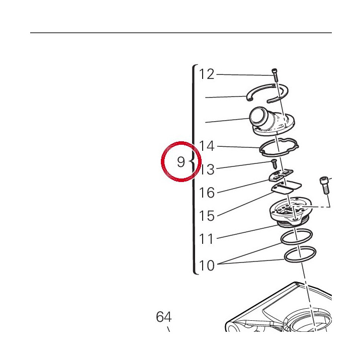 Soupape reniflard 59320641D — réf. 59320641D | Ducati Store