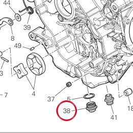 Bouchon 78011171A — réf. 78011171A | Ducati Store