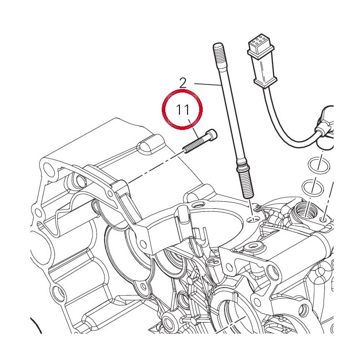 Vis tcei M6X35 uni 5931 — réf. 77150723B | Ducati Store
