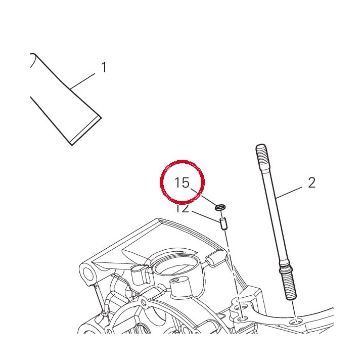 Joint torique 5.23X2.62 — réf. 88610241A | Ducati Store