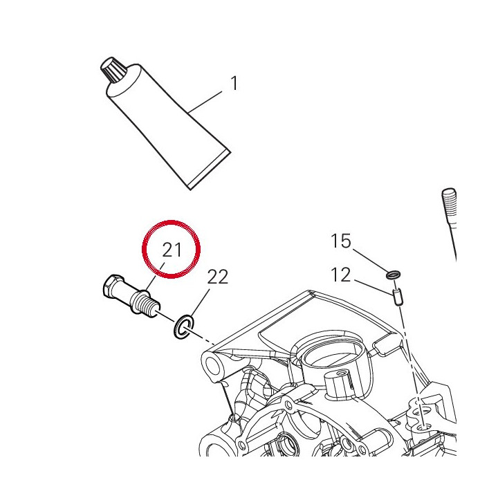 Vis special 7791C451A — réf. 7791C451A | Ducati Store